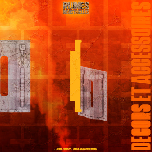 PLAQUE-DECOR-D-RUINES INDUSTRIELLLES